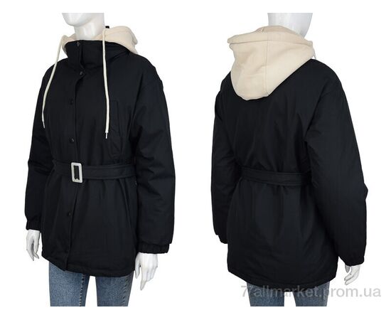 Куртка жіноча Зима 8812 black (5 шт. р.сіткаM-2XL) "Turn Hug" недорого оптом від прямого постачальника, зображення 3 Куртка жіноча Зима 8812 black (5 шт. р.сіткаM-2XL) "Turn Hug" недорого оптом від прямого постачальника, зображення 3