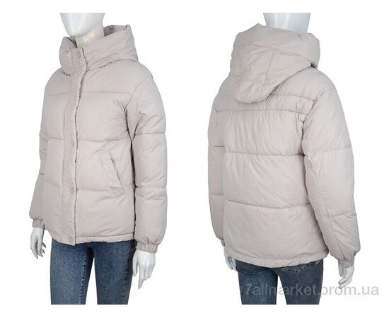 Куртка жіноча Зима 2230 grey (4 шт. р.сіткаM-2XL) "Turn Hug" недорого оптом від прямого постачальника, зображення 3