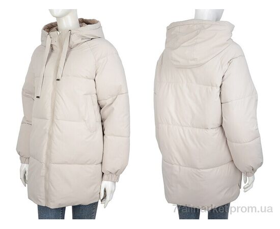 Куртка жіноча Зима 2418 beige (5 шт. р.сіткаM-2XL) "Turn Hug" недорого оптом від прямого постачальника, зображення 3 Куртка жіноча Зима 2418 beige (5 шт. р.сіткаM-2XL) "Turn Hug" недорого оптом від прямого постачальника, зображення 3