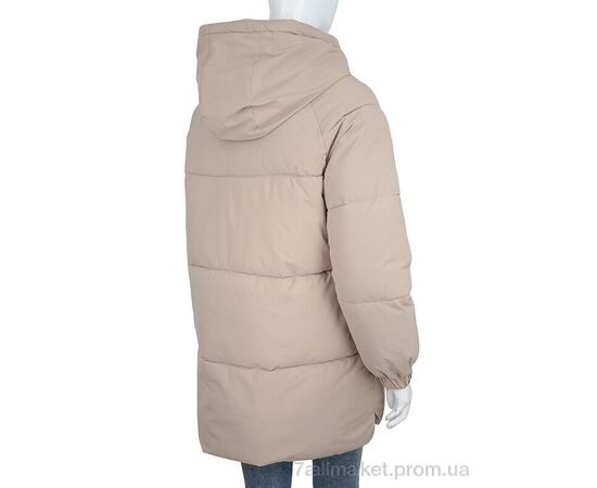 Куртка жіноча Зима 2418 d.beige (5 шт. р.сіткаM-2XL) "Turn Hug" недорого оптом від прямого постачальника, зображення 2 Куртка жіноча Зима 2418 d.beige (5 шт. р.сіткаM-2XL) "Turn Hug" недорого оптом від прямого постачальника, зображення 2