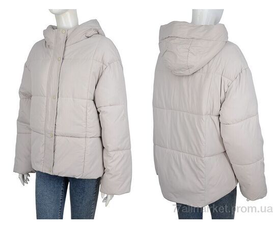 Куртка жіноча Зима 23107 beige (6 шт. р.сіткаM-2XL) "Turn Hug" недорого оптом від прямого постачальника, зображення 3 Куртка жіноча Зима 23107 beige (6 шт. р.сіткаM-2XL) "Turn Hug" недорого оптом від прямого постачальника, зображення 3