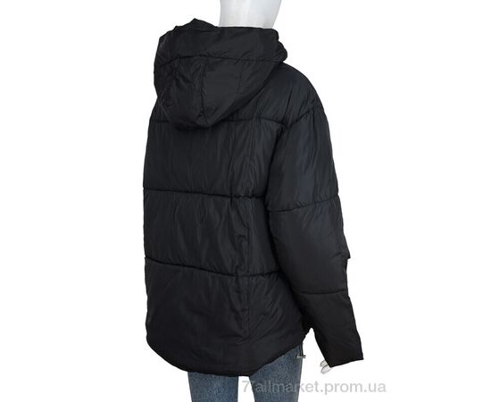Куртка жіноча Зима 23107 black (6 шт. р.сіткаM-2XL) "Turn Hug" недорого оптом від прямого постачальника, зображення 2 Куртка жіноча Зима 23107 black (6 шт. р.сіткаM-2XL) "Turn Hug" недорого оптом від прямого постачальника, зображення 2