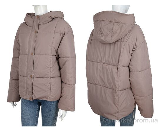 Куртка жіноча Зима 23107 brown (6 шт. р.сіткаM-2XL) "Turn Hug" недорого оптом від прямого постачальника, зображення 3 Куртка жіноча Зима 23107 brown (6 шт. р.сіткаM-2XL) "Turn Hug" недорого оптом від прямого постачальника, зображення 3