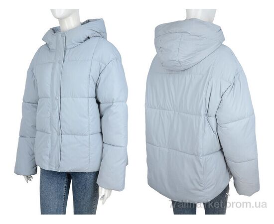 Куртка жіноча Зима 23107 grey (6 шт. р.сіткаM-2XL) "Turn Hug" недорого оптом від прямого постачальника, зображення 3 Куртка жіноча Зима 23107 grey (6 шт. р.сіткаM-2XL) "Turn Hug" недорого оптом від прямого постачальника, зображення 3