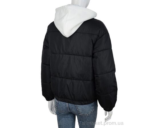 Куртка женская Весна/осень 270 black (6 шт. р.сетка M-2XL) "Turn Hug" недорого оптом от прямого поставщика, изображение 2 Фотография Куртка женская Весна/осень 270 black (6 шт. р.сетка M-2XL) "Turn Hug" недорого оптом от прямого поставщика, изображение 2