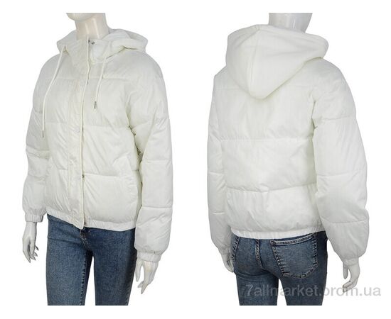 Куртка женская Весна/осень 270 white (6 шт. р.сетка M-2XL) "Turn Hug" недорого оптом от прямого поставщика, изображение 3 Фотография Куртка женская Весна/осень 270 white (6 шт. р.сетка M-2XL) "Turn Hug" недорого оптом от прямого поставщика, изображение 3