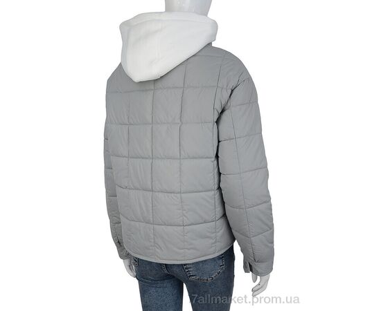 Фотография Куртка женская Весна/осень 6211-1 grey (6 шт. р.сетка M-2XL) "Turn Hug" недорого оптом от прямого поставщика, изображение 2