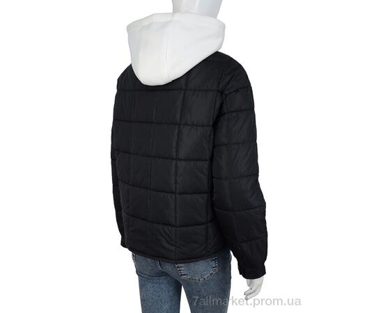 Фотография Куртка женская Весна/осень 6211-1 black (6 шт. р.сетка M-2XL) "Turn Hug" недорого оптом от прямого поставщика, изображение 2