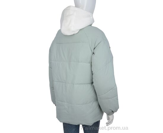 Фотография Куртка женская Весна/осень 8208 green (5 шт. р.сетка M-2XL) "Turn Hug" недорого оптом от прямого поставщика, изображение 2