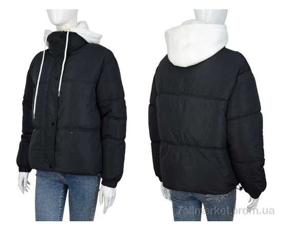 Куртка жіноча Весна/осінь 209 black (6 шт. р.сіткаM-2XL) "Turn Hug" недорого оптом від прямого постачальника, зображення 3 Куртка жіноча Весна/осінь 209 black (6 шт. р.сіткаM-2XL) "Turn Hug" недорого оптом від прямого постачальника, зображення 3