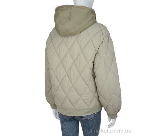 Фотография Куртка женская Весна/осень 910 green (6 шт. р.сетка M-2XL) "Turn Hug" недорого оптом от прямого поставщика, изображение 2