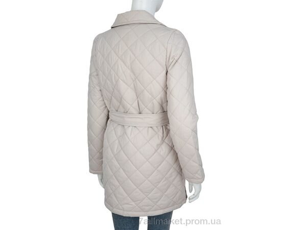 Фотография Куртка женская Весна/осень 1108-2 beige (5 шт. р.сетка M-2XL) "Turn Hug" недорого оптом от прямого поставщика, изображение 2