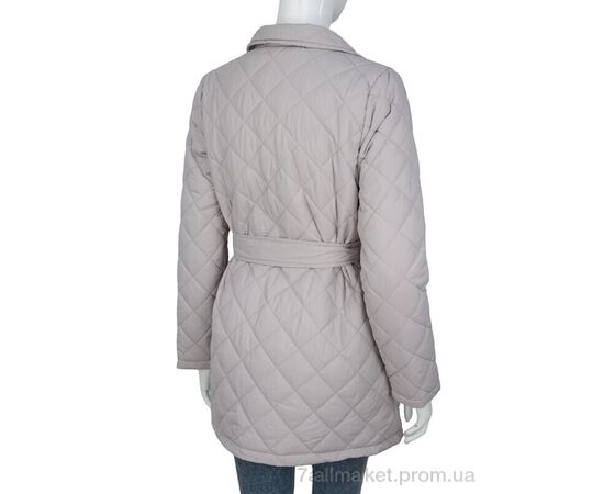 Фотография Куртка женская Весна/осень 1108-2 grey (5 шт. р.сетка M-2XL) "Turn Hug" недорого оптом от прямого поставщика, изображение 2