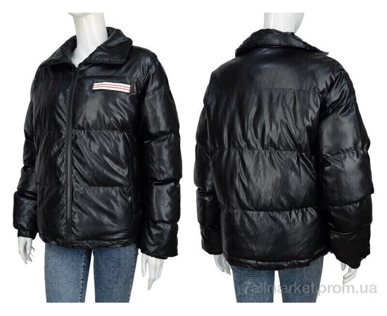 Фотография Куртка женская Зима 201 (06879) black (5 шт. р.сетка S-2XL) "Obuvok" недорого оптом от прямого поставщика, изображение 3