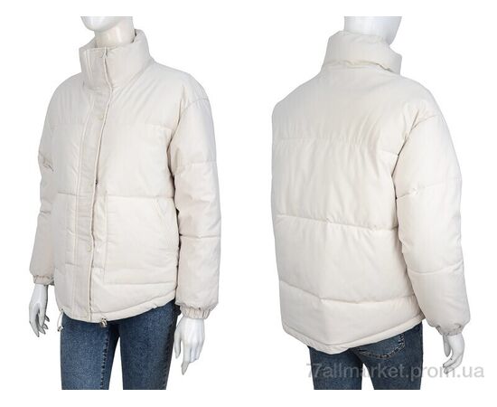 Куртка жіноча Зима 851 l.beige (5 шт. р.сіткаM-2XL) "Turn Hug" недорого оптом від прямого постачальника, зображення 3