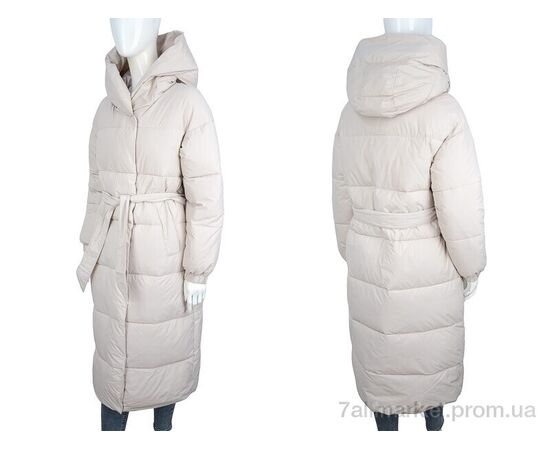 Пальто женское Зима 9068 beige (5 шт. р.сетка S-2XL) "Turn Hug" недорого оптом от прямого поставщика, изображение 3 Фотография Пальто женское Зима 9068 beige (5 шт. р.сетка S-2XL) "Turn Hug" недорого оптом от прямого поставщика, изображение 3