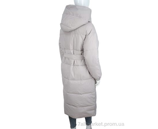 Фотография Пальто женское Зима 9068 grey (5 шт. р.сетка S-2XL) "Turn Hug" недорого оптом от прямого поставщика, изображение 2