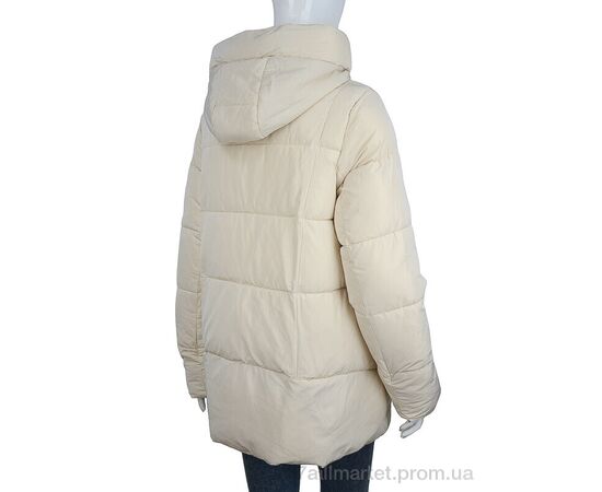 Куртка жіноча Зима 7805 beige (5 шт. р.сітка48-58) "Turn Hug" недорого оптом від прямого постачальника, зображення 2