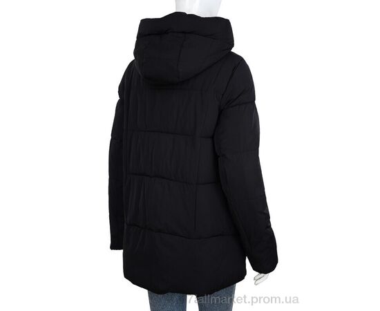 Куртка жіноча Зима 7805 black (5 шт. р.сітка48-58) "Turn Hug" недорого оптом від прямого постачальника, зображення 2