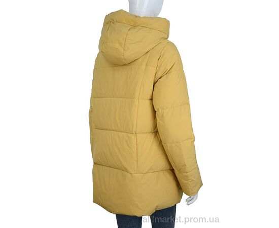 Куртка жіноча Зима 7805 yellow (5 шт. р.сітка48-58) "Turn Hug" недорого оптом від прямого постачальника, зображення 2