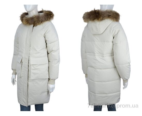 Пальто женское Зима 618 beige (5 шт. р.сетка M-2XL) "Turn Hug" недорого оптом от прямого поставщика, изображение 3 Фотография Пальто женское Зима 618 beige (5 шт. р.сетка M-2XL) "Turn Hug" недорого оптом от прямого поставщика, изображение 3