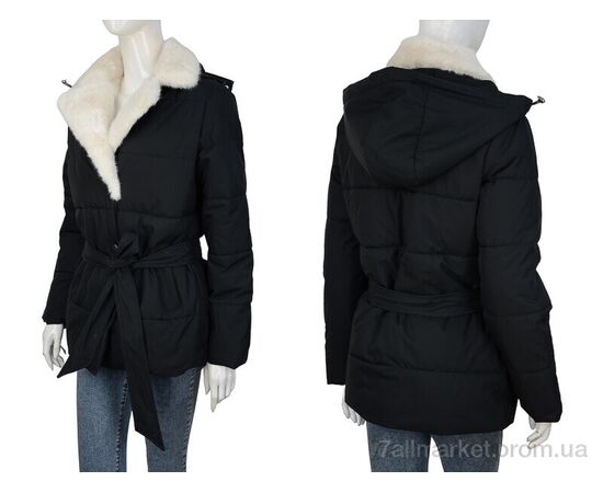 Куртка женская Весна/осень 8099 black (4 шт. р.сетка M-2XL) "Hope" недорого оптом от прямого поставщика, изображение 3 Фотография Куртка женская Весна/осень 8099 black (4 шт. р.сетка M-2XL) "Hope" недорого оптом от прямого поставщика, изображение 3