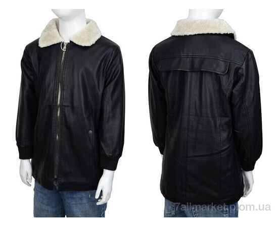 Фотография Куртка детская Зима F08 black (06902) (5 шт. р.сетка 110-150) "Obuvok" недорого оптом от прямого поставщика, изображение 3