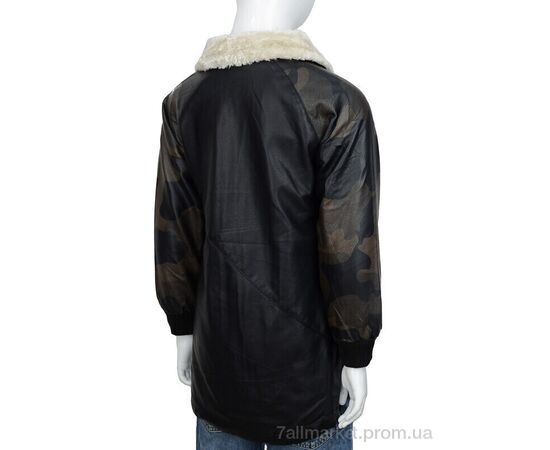 Фотография Куртка детская Зима F15 black (06905) (5 шт. р.сетка 110-150) "Obuvok" недорого оптом от прямого поставщика, изображение 2