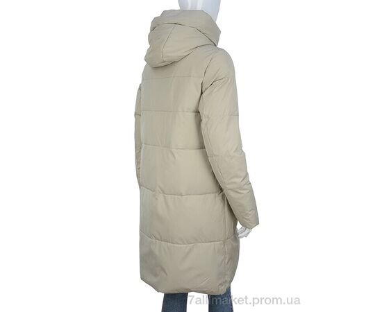 Пальто жіноче Зима 2322-03 beige (5 шт. р.сітка46-54) "П2П Design" недорого оптом від прямого постачальника, зображення 2 Пальто жіноче Зима 2322-03 beige (5 шт. р.сітка46-54) "П2П Design" недорого оптом від прямого постачальника, зображення 2