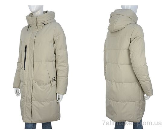 Пальто жіноче Зима 2322-03 beige (5 шт. р.сітка46-54) "П2П Design" недорого оптом від прямого постачальника, зображення 3 Пальто жіноче Зима 2322-03 beige (5 шт. р.сітка46-54) "П2П Design" недорого оптом від прямого постачальника, зображення 3