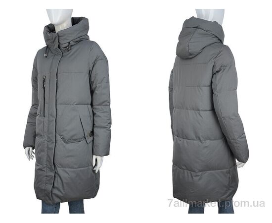 Пальто жіноче Зима 2322-04 grey (5 шт. р.сітка46-54) "П2П Design" недорого оптом від прямого постачальника, зображення 3 Пальто жіноче Зима 2322-04 grey (5 шт. р.сітка46-54) "П2П Design" недорого оптом від прямого постачальника, зображення 3