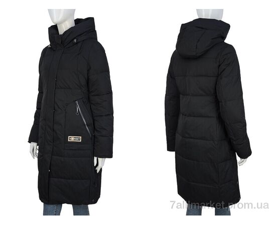 Пальто женское Зима 320-01 black (5 шт. р.сетка 46-54) "П2П Design" недорого оптом от прямого поставщика, изображение 3 Фотография Пальто женское Зима 320-01 black (5 шт. р.сетка 46-54) "П2П Design" недорого оптом от прямого поставщика, изображение 3