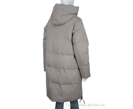 Пальто жіноче Зима 2323-05 d.beige (5 шт. р.сітка46-54) "П2П Design" недорого оптом від прямого постачальника, зображення 2 Пальто жіноче Зима 2323-05 d.beige (5 шт. р.сітка46-54) "П2П Design" недорого оптом від прямого постачальника, зображення 2