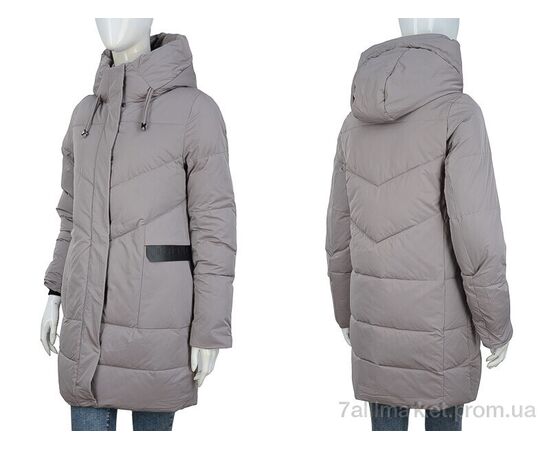 Куртка женская Зима 335-02 d.beige (5 шт. р.сетка 46-54) "П2П Design" недорого оптом от прямого поставщика, изображение 3 Фотография Куртка женская Зима 335-02 d.beige (5 шт. р.сетка 46-54) "П2П Design" недорого оптом от прямого поставщика, изображение 3