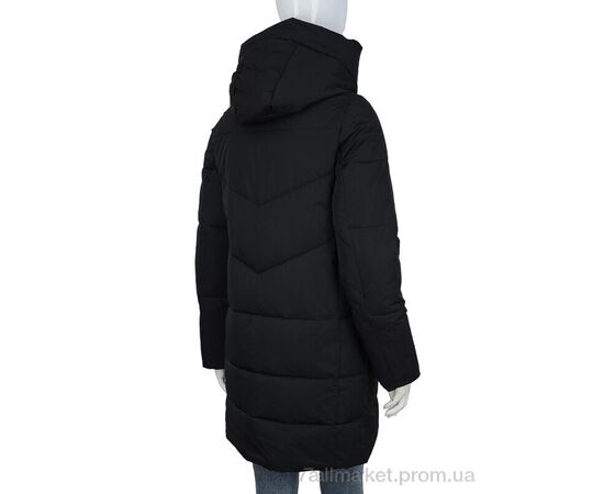 Куртка жіноча Зима 335-01 black (5 шт. р.сітка46-54) "П2П Design" недорого оптом від прямого постачальника, зображення 2 Куртка жіноча Зима 335-01 black (5 шт. р.сітка46-54) "П2П Design" недорого оптом від прямого постачальника, зображення 2