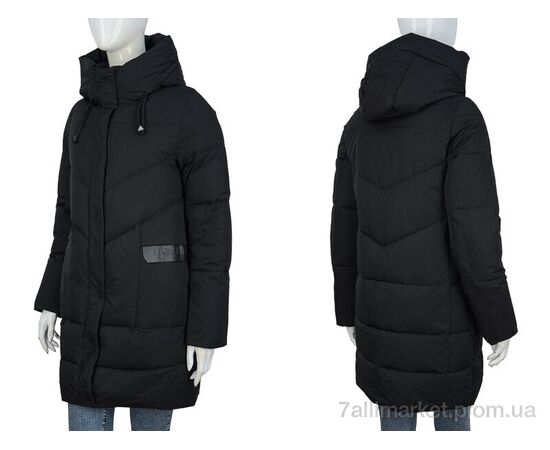 Куртка жіноча Зима 335-01 black (5 шт. р.сітка46-54) "П2П Design" недорого оптом від прямого постачальника, зображення 3 Куртка жіноча Зима 335-01 black (5 шт. р.сітка46-54) "П2П Design" недорого оптом від прямого постачальника, зображення 3