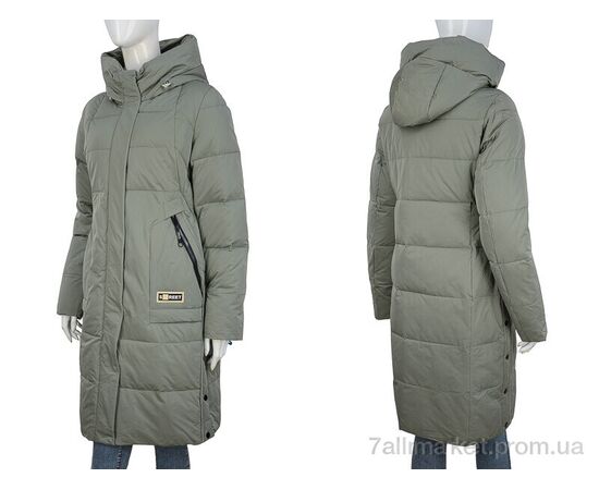 Пальто жіноче Зима 320-05 green (5 шт. р.сітка46-54) "П2П Design" недорого оптом від прямого постачальника, зображення 3 Пальто жіноче Зима 320-05 green (5 шт. р.сітка46-54) "П2П Design" недорого оптом від прямого постачальника, зображення 3