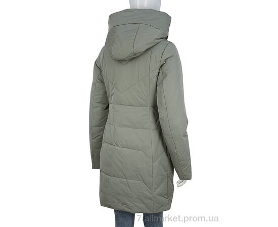 Куртка жіноча Зима 336-03 green (5 шт. р.сітка46-54) "П2П Design" недорого оптом від прямого постачальника, зображення 2 Куртка жіноча Зима 336-03 green (5 шт. р.сітка46-54) "П2П Design" недорого оптом від прямого постачальника, зображення 2