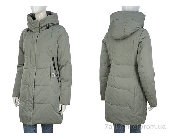 Куртка жіноча Зима 336-03 green (5 шт. р.сітка46-54) "П2П Design" недорого оптом від прямого постачальника, зображення 3 Куртка жіноча Зима 336-03 green (5 шт. р.сітка46-54) "П2П Design" недорого оптом від прямого постачальника, зображення 3