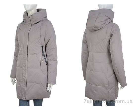 Куртка женская Зима 336-04 d.beige (5 шт. р.сетка 46-54) "П2П Design" недорого оптом от прямого поставщика, изображение 3 Фотография Куртка женская Зима 336-04 d.beige (5 шт. р.сетка 46-54) "П2П Design" недорого оптом от прямого поставщика, изображение 3