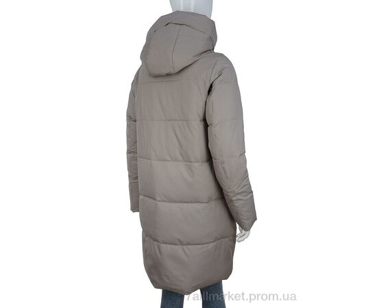 Пальто жіноче Зима 2307-02 d.beige (5 шт. р.сітка46-54) "П2П Design" недорого оптом від прямого постачальника, зображення 2 Пальто жіноче Зима 2307-02 d.beige (5 шт. р.сітка46-54) "П2П Design" недорого оптом від прямого постачальника, зображення 2