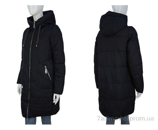 Пальто женское Зима 2307-01 black (5 шт. р.сетка 46-54) "П2П Design" недорого оптом от прямого поставщика, изображение 3 Фотография Пальто женское Зима 2307-01 black (5 шт. р.сетка 46-54) "П2П Design" недорого оптом от прямого поставщика, изображение 3