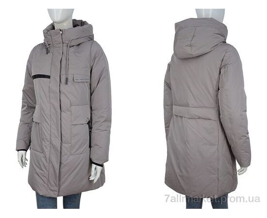 Куртка жіноча Зима 333-05 d.beige (5 шт. р.сітка46-54) "П2П Design" недорого оптом від прямого постачальника, зображення 3 Куртка жіноча Зима 333-05 d.beige (5 шт. р.сітка46-54) "П2П Design" недорого оптом від прямого постачальника, зображення 3