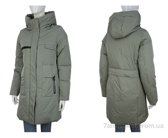 Куртка жіноча Зима 333-04 green (5 шт. р.сітка46-54) "П2П Design" недорого оптом від прямого постачальника, зображення 3 Куртка жіноча Зима 333-04 green (5 шт. р.сітка46-54) "П2П Design" недорого оптом від прямого постачальника, зображення 3