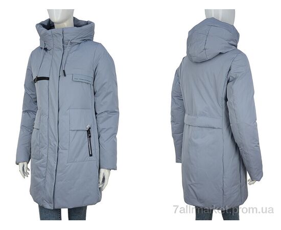 Куртка жіноча Зима 333-03 l.blue (5 шт. р.сітка46-54) "П2П Design" недорого оптом від прямого постачальника, зображення 3 Куртка жіноча Зима 333-03 l.blue (5 шт. р.сітка46-54) "П2П Design" недорого оптом від прямого постачальника, зображення 3
