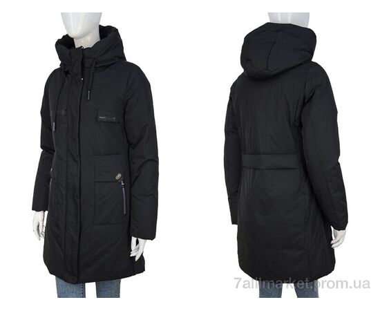 Куртка жіноча Зима 333-01 black (5 шт. р.сітка46-54) "П2П Design" недорого оптом від прямого постачальника, зображення 3 Куртка жіноча Зима 333-01 black (5 шт. р.сітка46-54) "П2П Design" недорого оптом від прямого постачальника, зображення 3