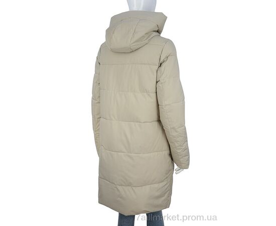 Пальто жіноче Зима 2309-03 beige (5 шт. р.сітка46-54) "П2П Design" недорого оптом від прямого постачальника, зображення 2 Пальто жіноче Зима 2309-03 beige (5 шт. р.сітка46-54) "П2П Design" недорого оптом від прямого постачальника, зображення 2