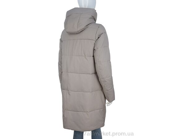 Пальто жіноче Зима 2309-02 d.beige (5 шт. р.сітка46-54) "П2П Design" недорого оптом від прямого постачальника, зображення 2 Пальто жіноче Зима 2309-02 d.beige (5 шт. р.сітка46-54) "П2П Design" недорого оптом від прямого постачальника, зображення 2