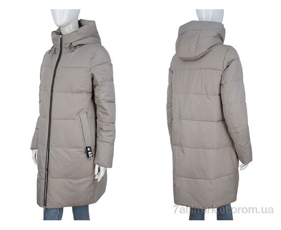 Пальто жіноче Зима 2309-02 d.beige (5 шт. р.сітка46-54) "П2П Design" недорого оптом від прямого постачальника, зображення 3 Пальто жіноче Зима 2309-02 d.beige (5 шт. р.сітка46-54) "П2П Design" недорого оптом від прямого постачальника, зображення 3