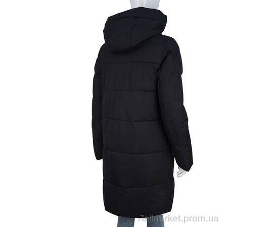 Пальто жіноче Зима 2309-01 black (5 шт. р.сітка46-54) "П2П Design" недорого оптом від прямого постачальника, зображення 2 Пальто жіноче Зима 2309-01 black (5 шт. р.сітка46-54) "П2П Design" недорого оптом від прямого постачальника, зображення 2